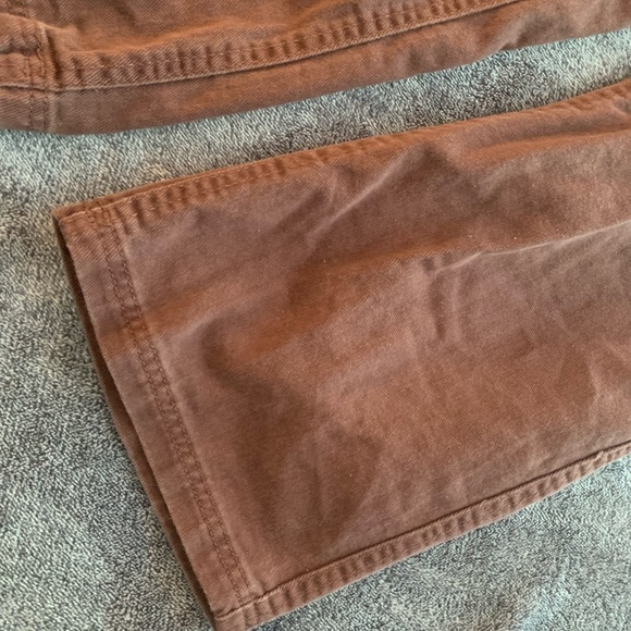 Ardene’s Baggy Wood Brown Straight Legged Women’s Cargos - Picture 5 of 5